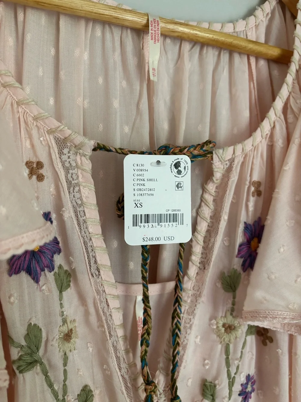 Free People Savannah Rose Midi Dress NWT